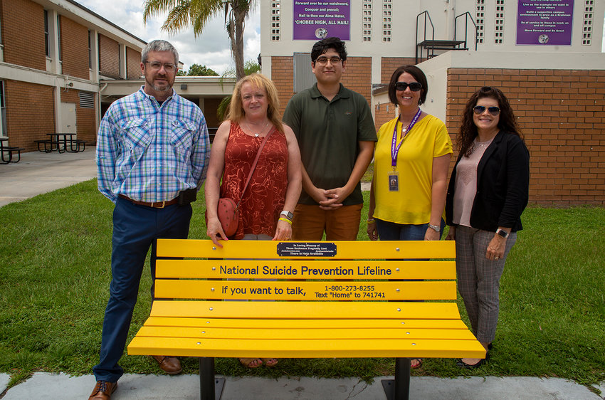 From left to right: Dylan Tedder, Cindy Nadelbach, Victor Perez, Lauren Myers, and Katharine Williams.